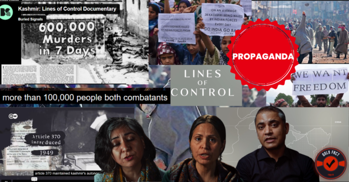 The documentary Lines of Control is propaganda driven