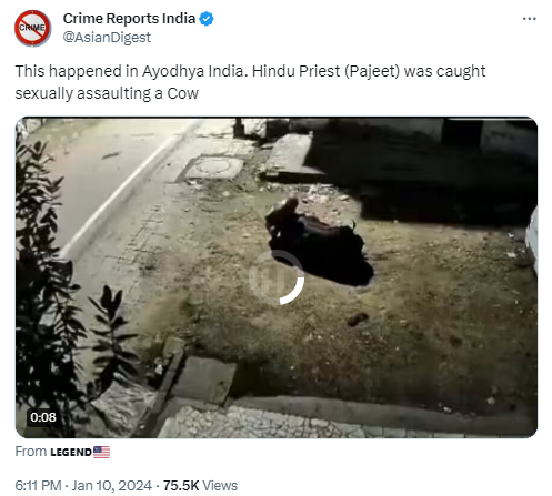 Crime reports India tweet