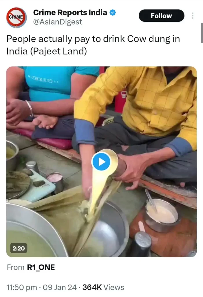 misleading claim by Asian Digest
