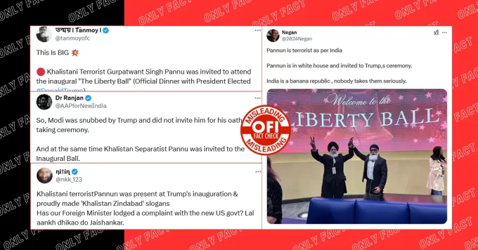 Pannun at Trump inaugural ceremony