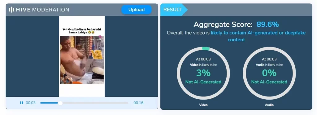 Hindu street food vendor 